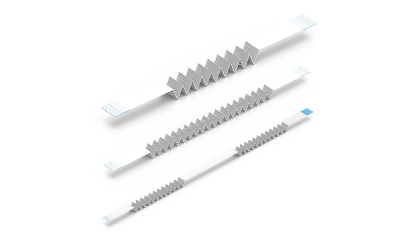 Cable plano FFC Wurth Elektronik de 20 conductores, paso 0.5mm