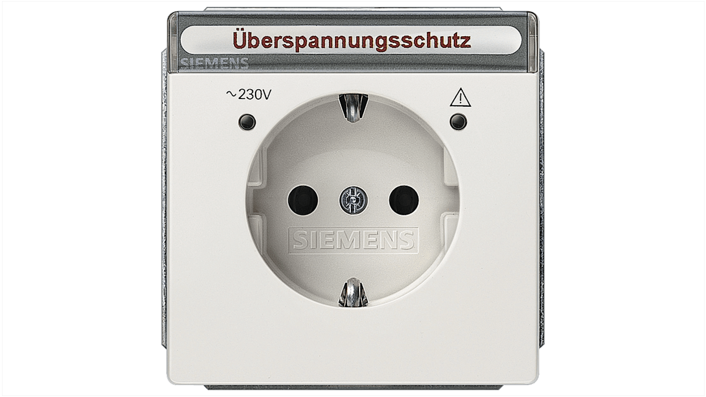 Siemens Steckdose Buchse Weiß, 250 V / 16A IP20