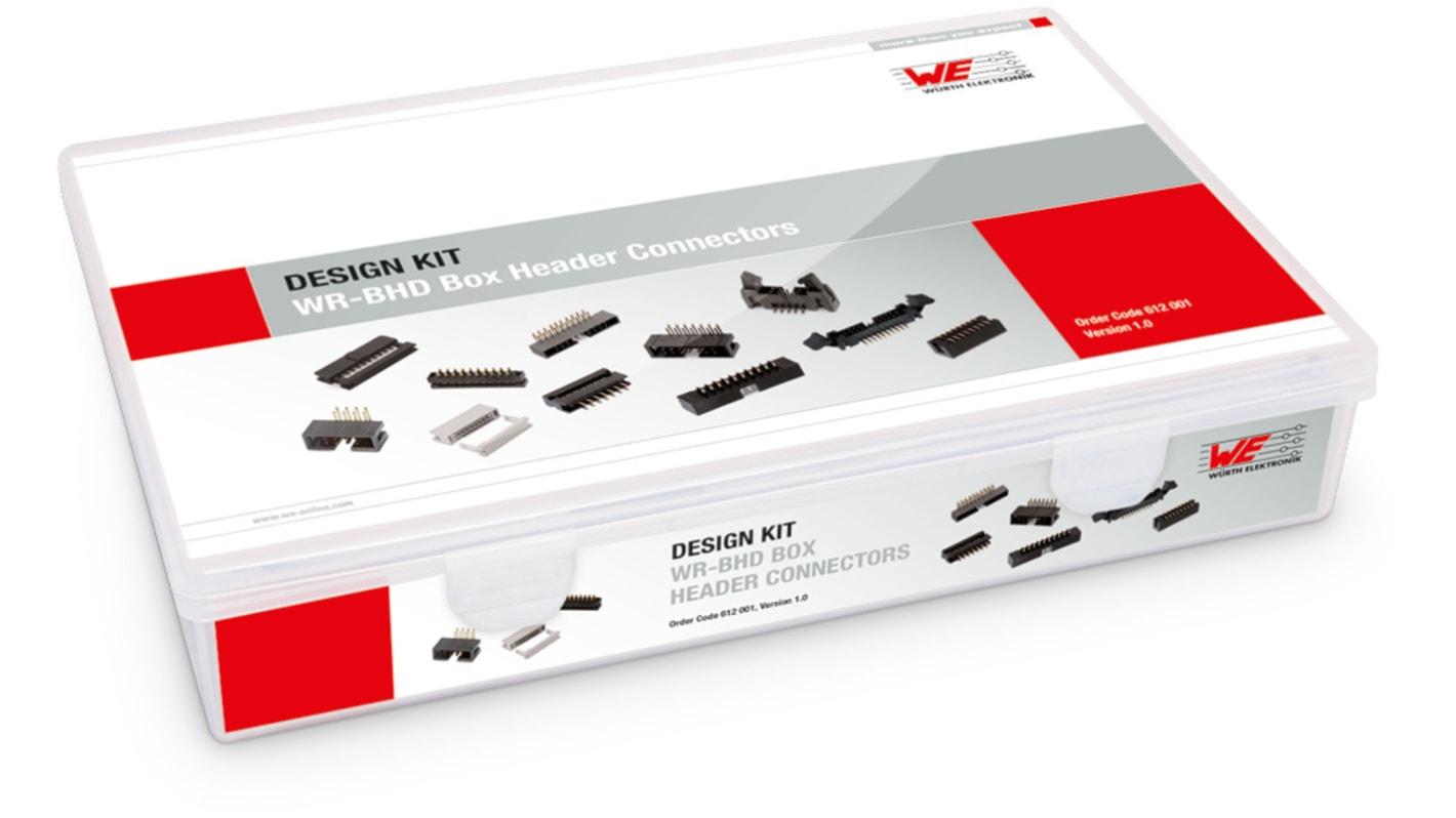 Kit conector Wurth Elektronik, contiene Cable plano, conectores macho