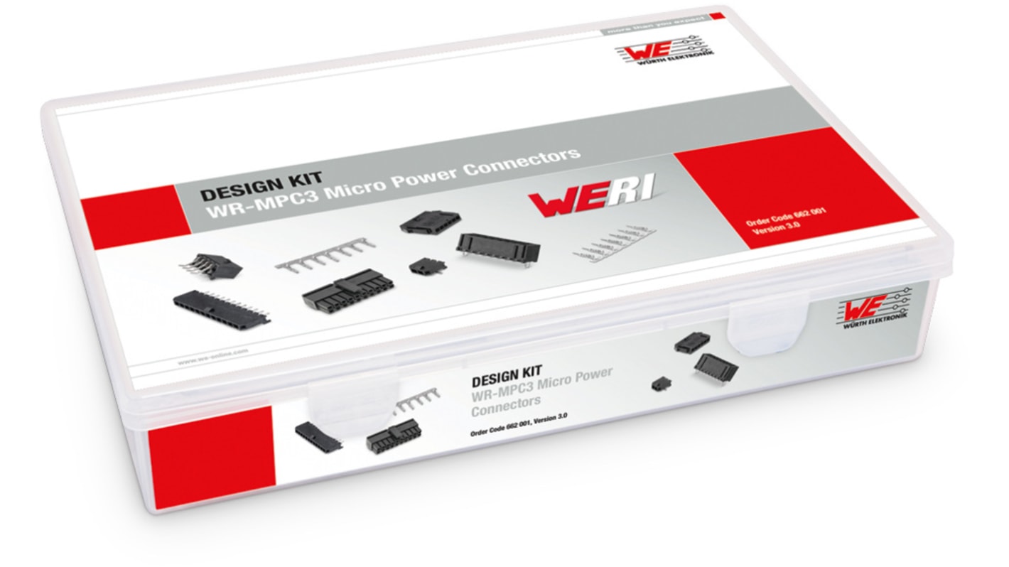 Wurth Elektronik Connector Kit Containing Crimp Terminals, Headers, Plug Housings