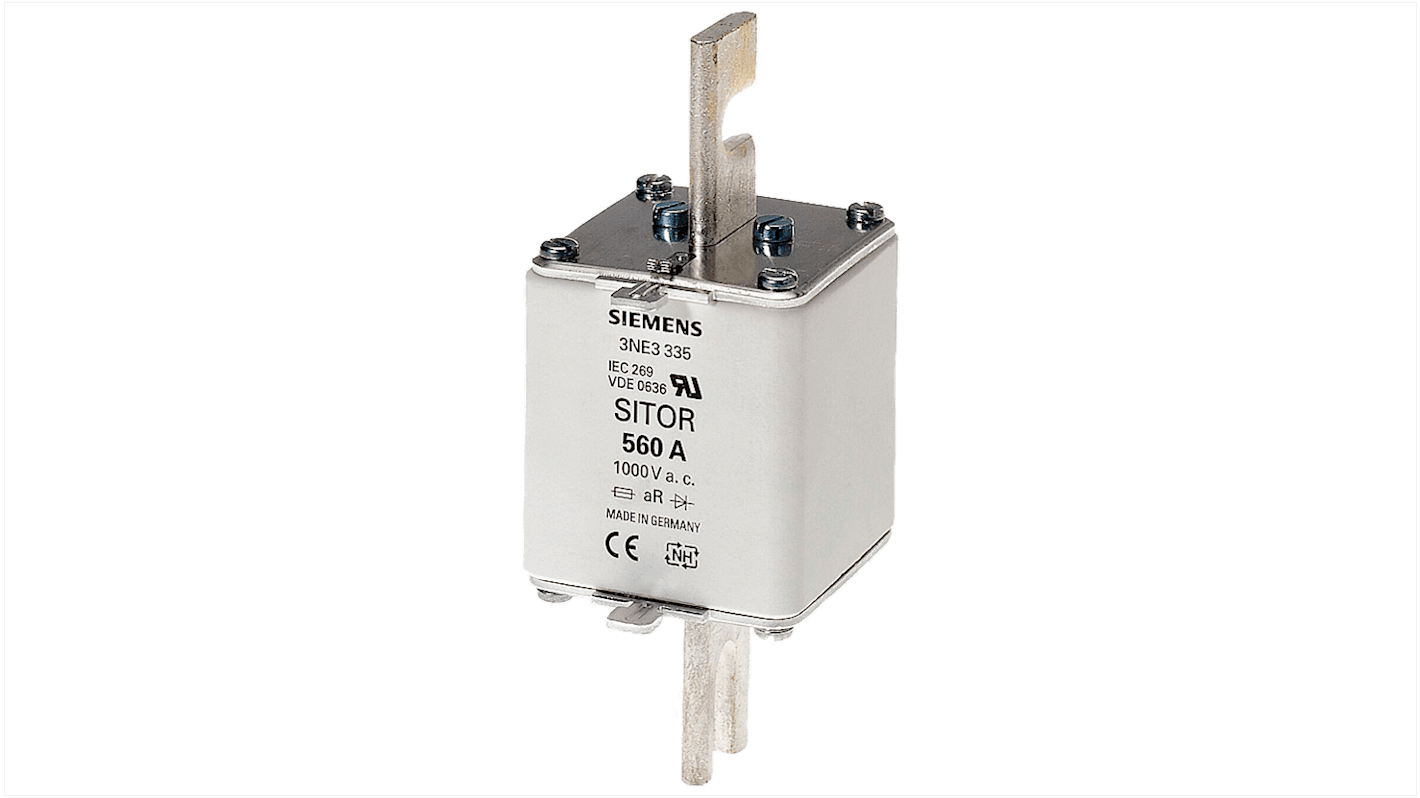 Siemens Sicherung mit Messerkontakten NH3, 690V / 850A, gR