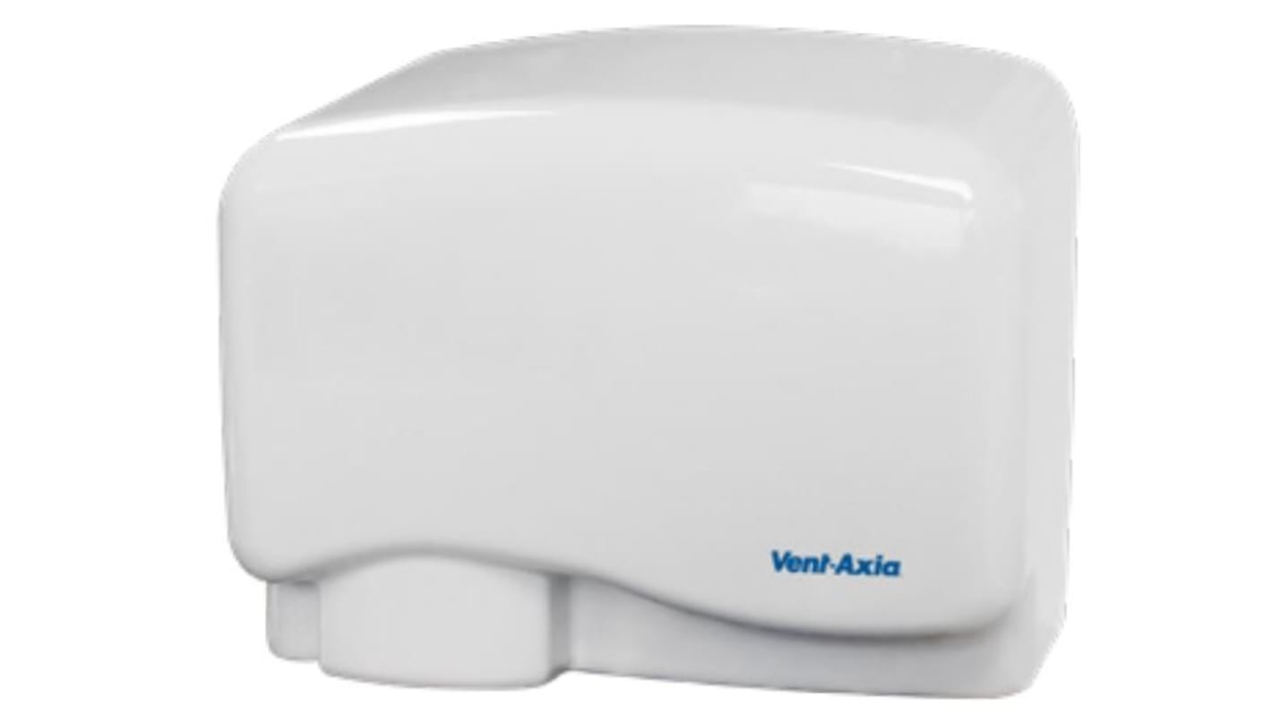 Vent-Axia Automatic ABS 2kW Hand Dryer, 160mm x 225mm x 275mm