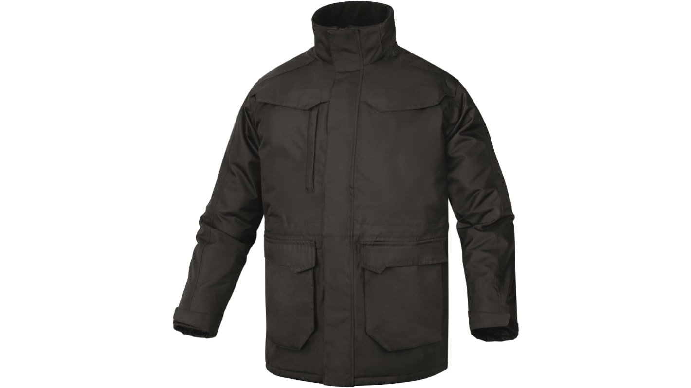 Delta Plus CARSON2 Black Parka Jacket, M