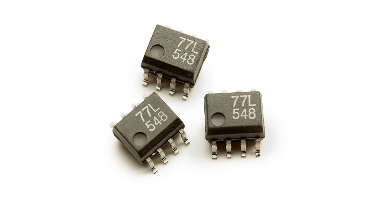 Broadcom, ACPL-077L-500E CMOS Output Optocoupler, Surface Mount, 8-Pin SO