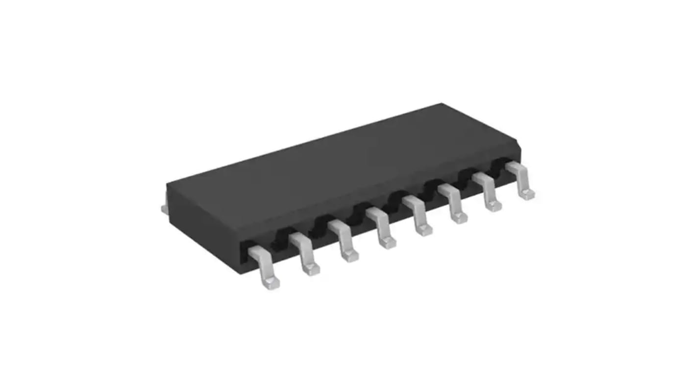 Broadcom SMD Quad Optokoppler DC-In / Logikgatter-Out, 16-Pin SO