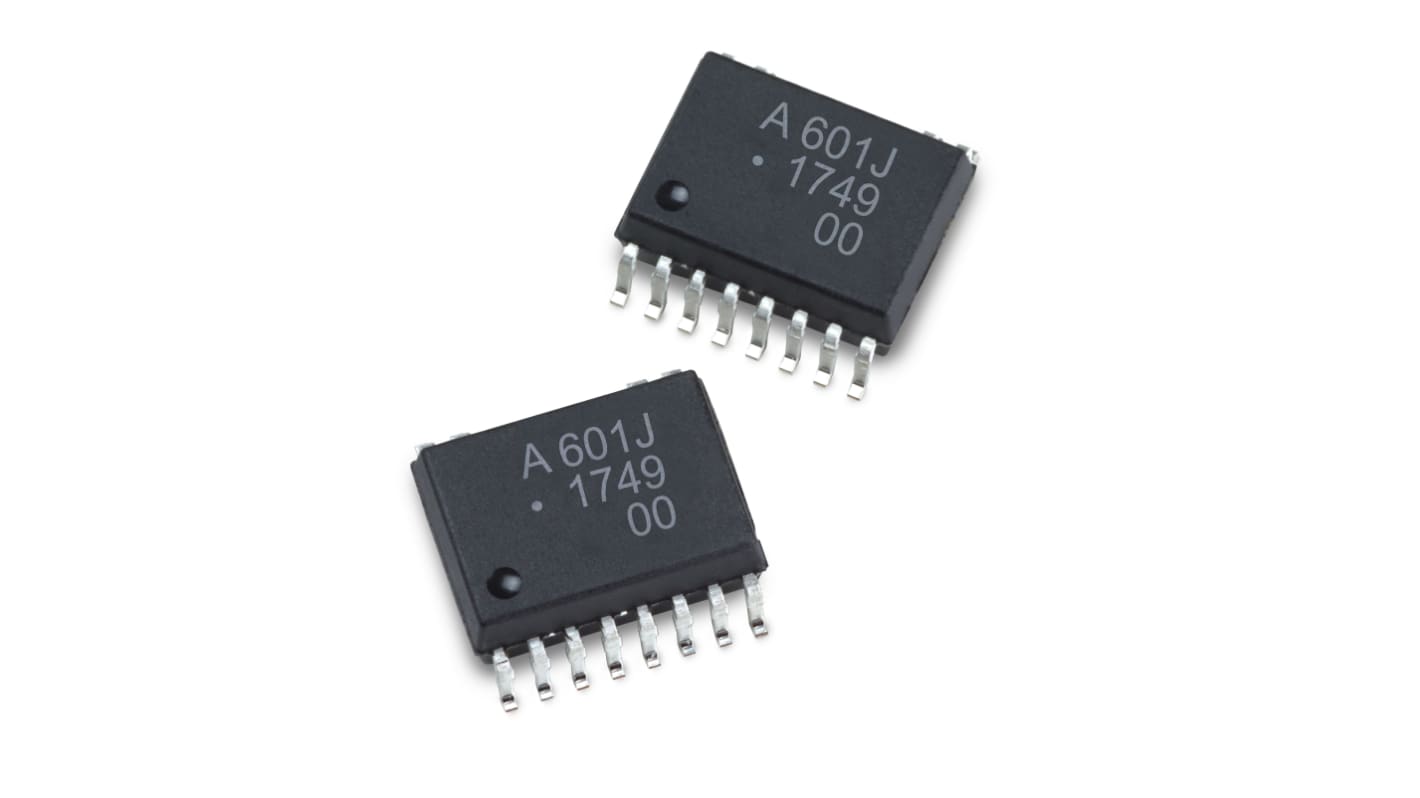 Broadcom ASSR Series Solid State Relay, -10 mA Load, Surface Mount, 1000 V Load