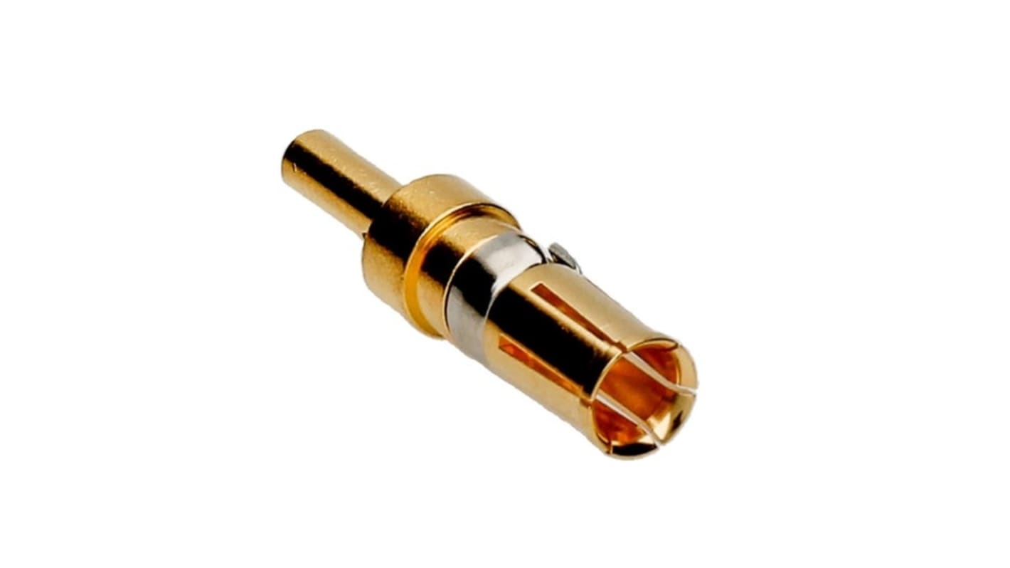 Molex, 172704 Series, size 8 Female Crimp D-sub Connector Contact, Gold over Nickel Power, 20 → 16 AWG