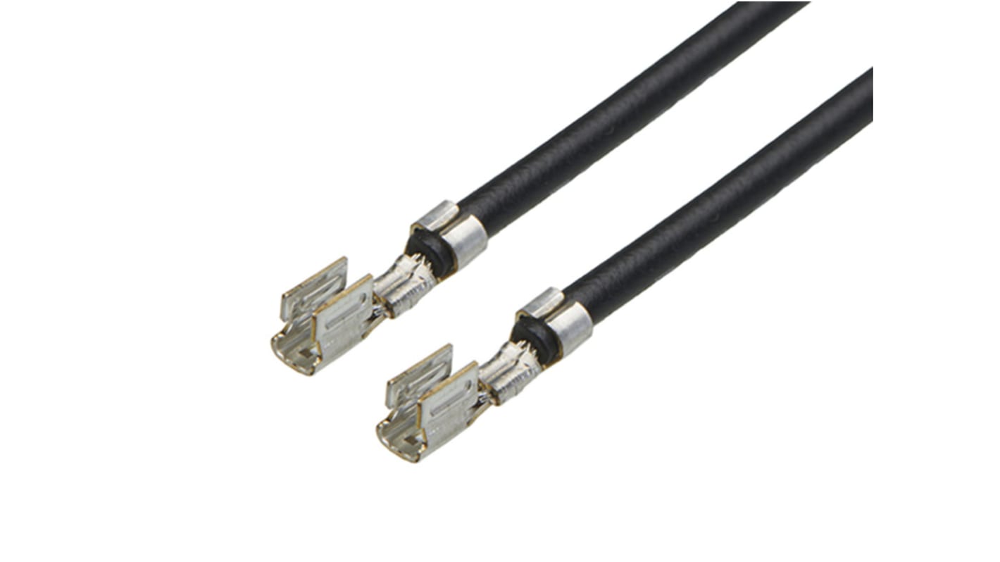 Molex Pre-Crimped Lead, 75mm, 22AWG