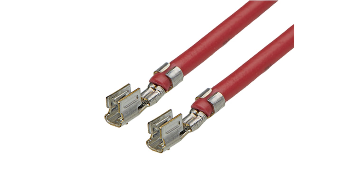 Molex Pre-Crimped Lead, 75mm, 22AWG