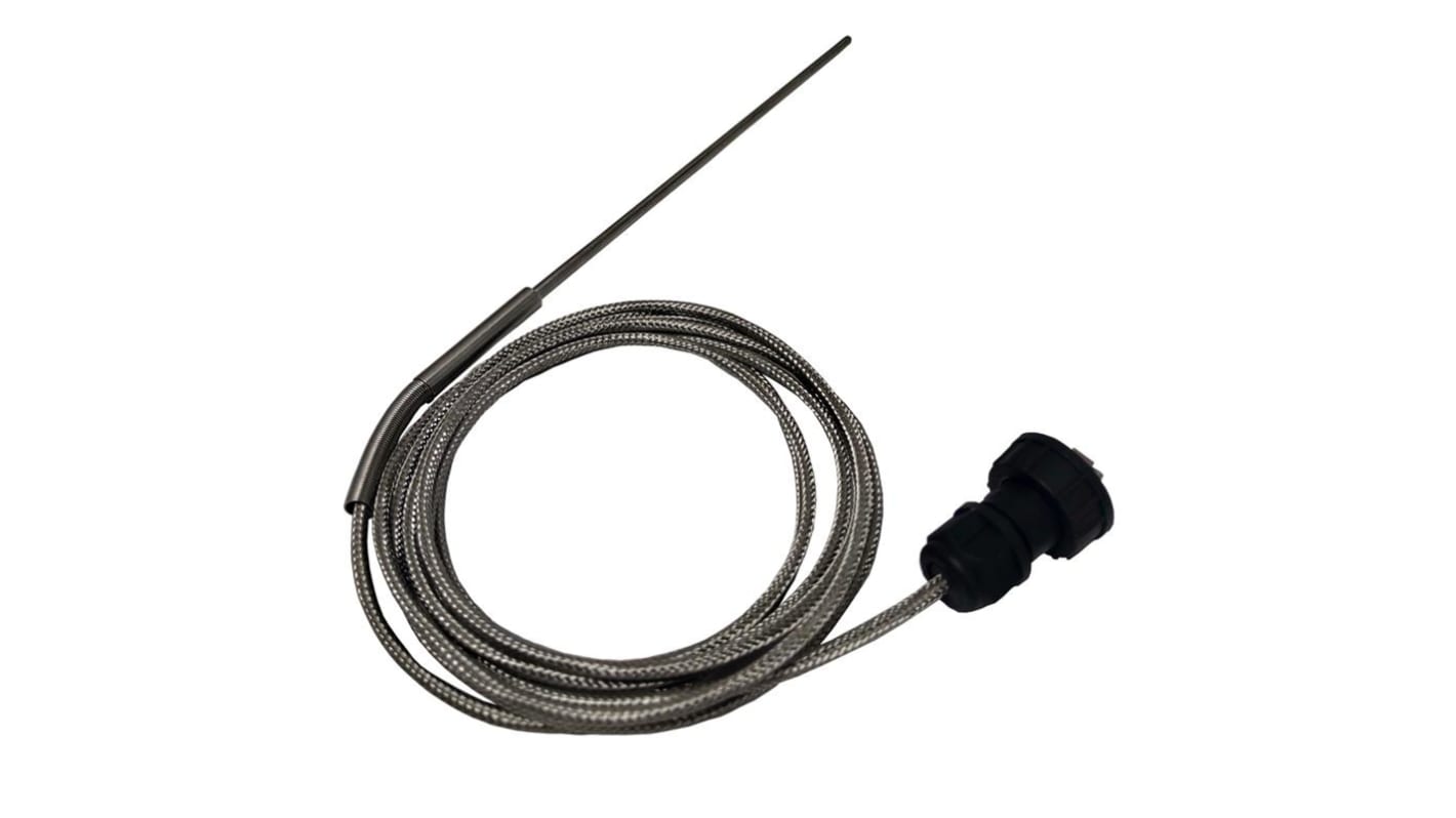 Ezurio PT100 RTD Temperature Probe Temperature Probe, 2000mm Length, 450 °C Max