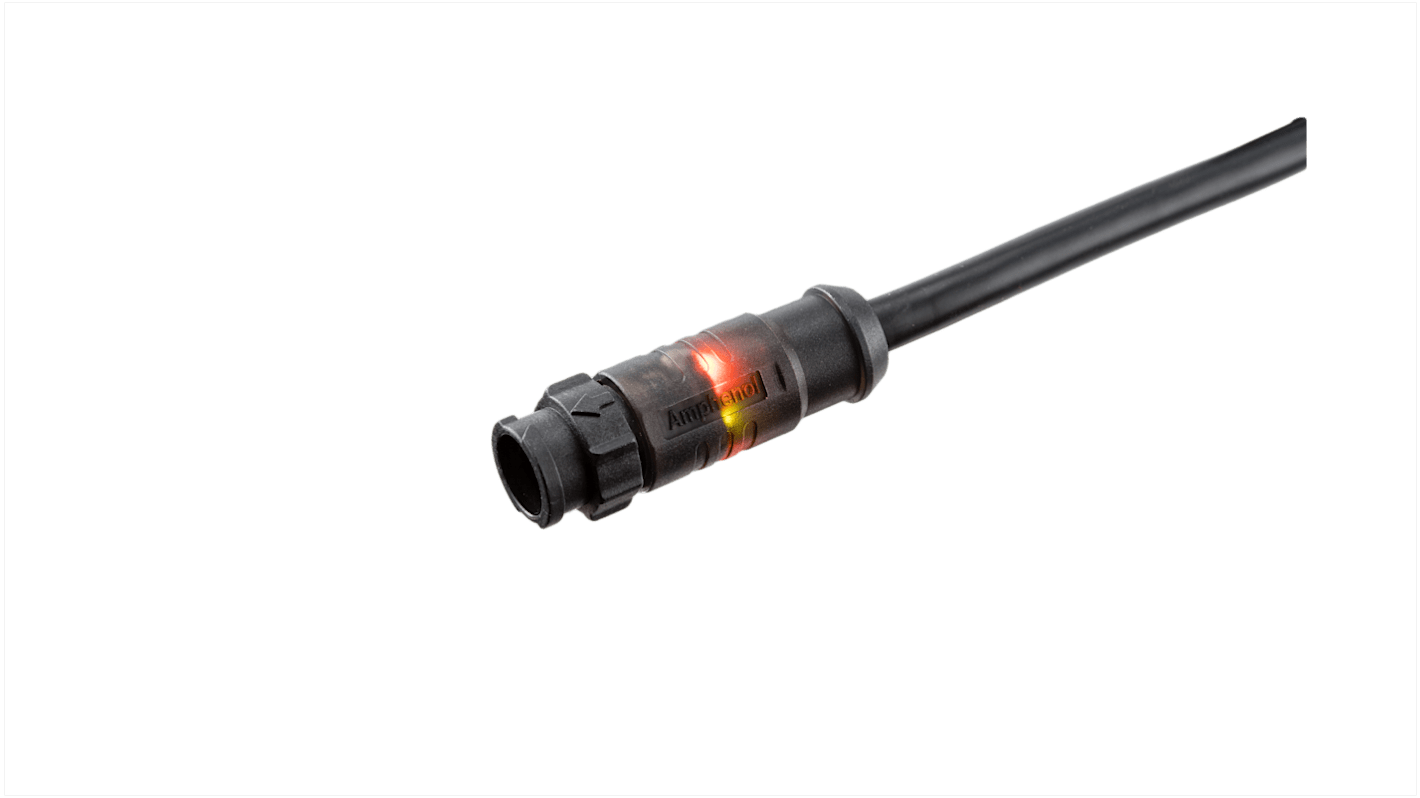 Amphenol Industrial Sensor Actuator Cable, 2m