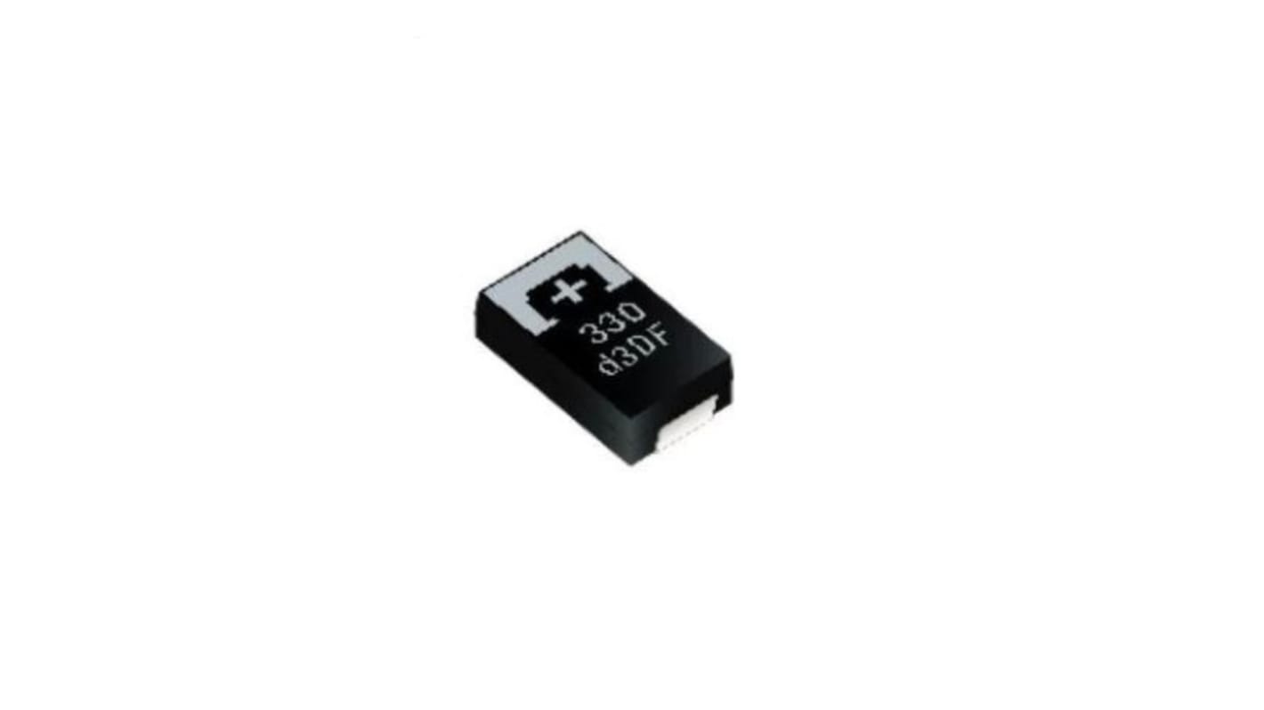 Panasonic TPF  Kondensator, Tantal, 150μF, 6.3V dc SMD, ±20%, Gehäuse D3L