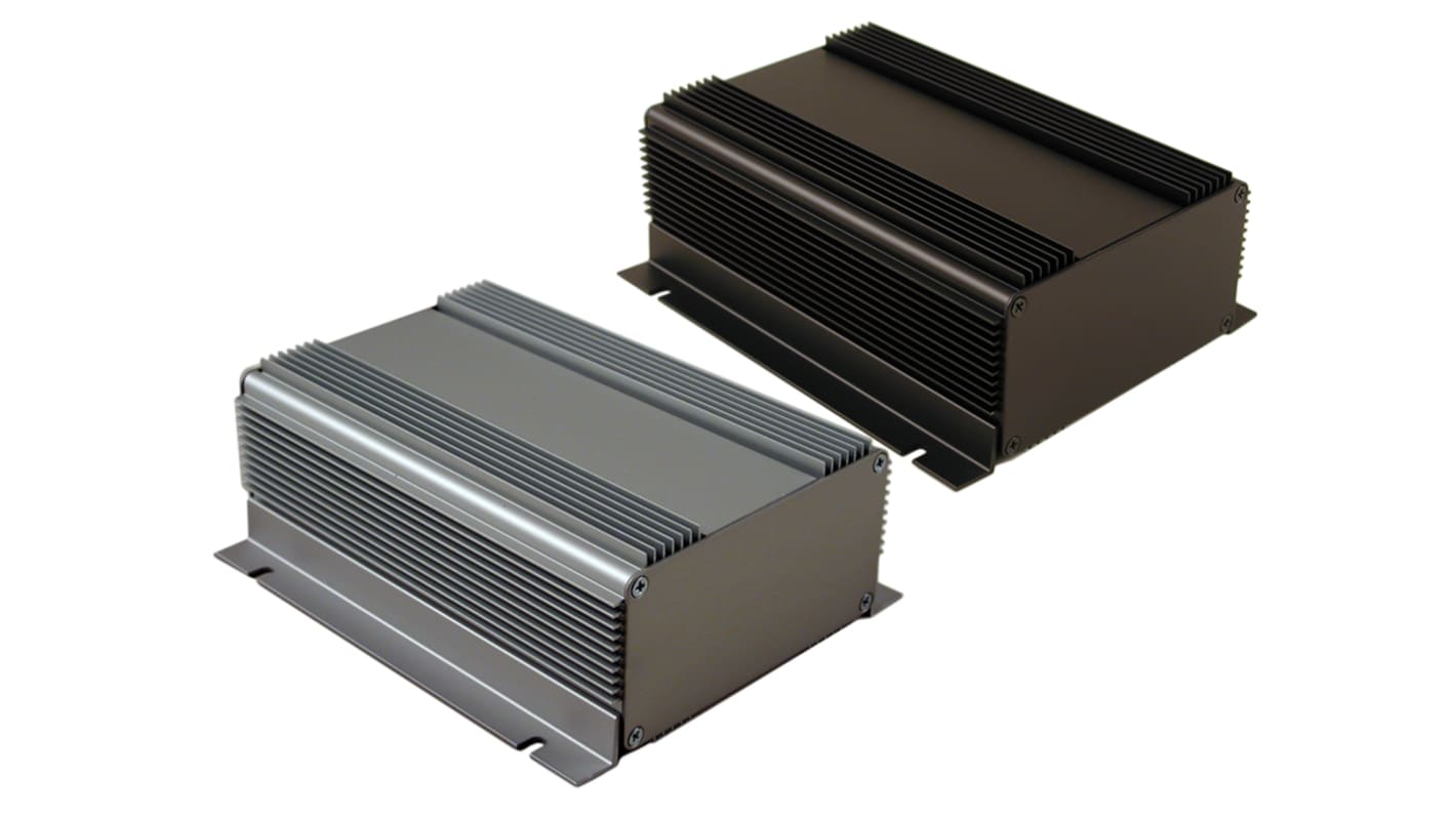 Caja Hammond de Aluminio, 6.3 x 3.39 x 2.01plg