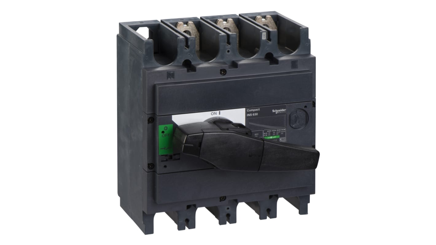 Schneider Electric Switch Disconnector, 3 Pole, 630A Max Current