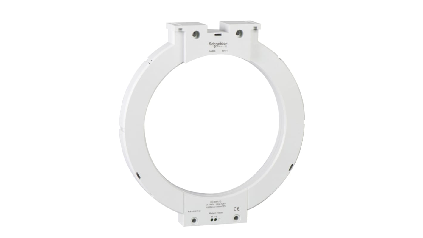 Schneider Electric SA200 Series Toroidal Ring Current Transformer, 400A Input, 1/1000, 200mm Bore