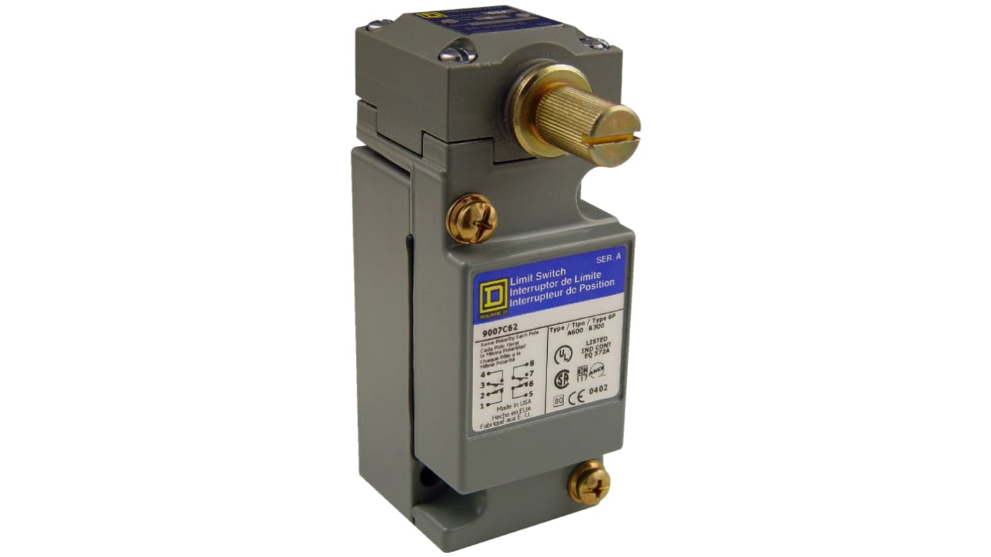 9007C limit switch - 2 NO/NC - rotary he