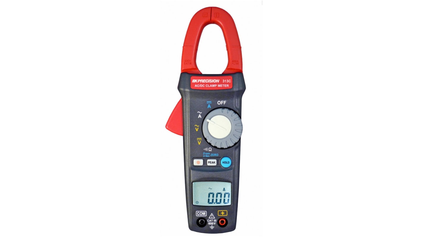 Sefram BK313C Clamp Meter, 600A dc, Max Current 600A ac CAT III 600V