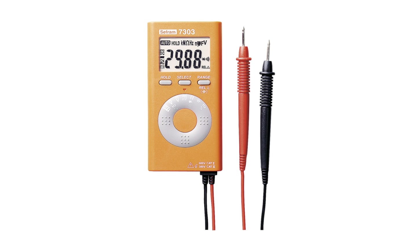 Sefram SEFRAM7303 Multimeter,  600V ac