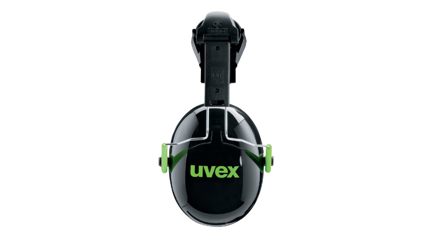 Casque anti-bruit Uvex série Uvex K Coquille 27dB Noir, Vert