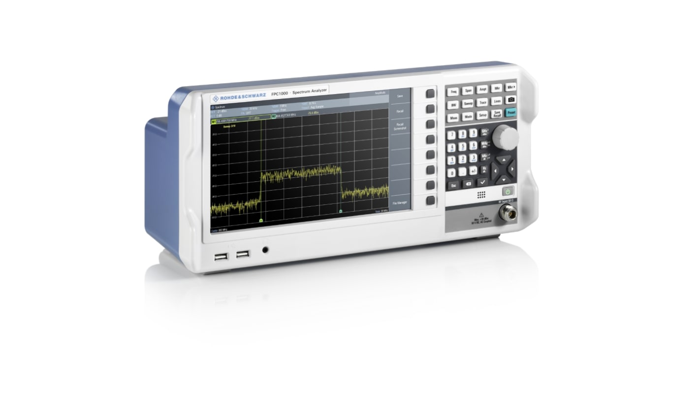 Rohde & Schwarz FPC1000 Desktop Spectrum Analyser, 3MHz