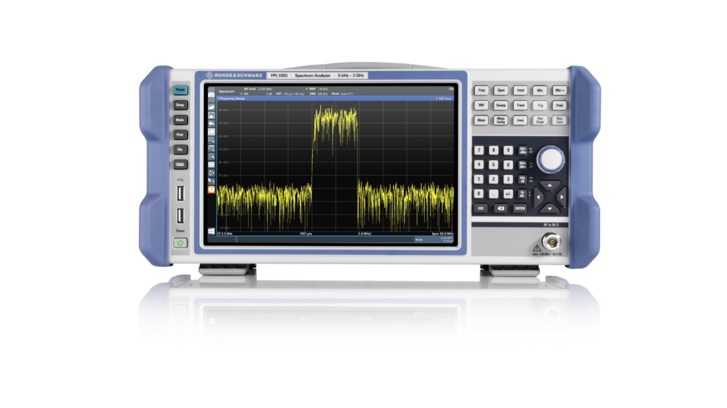 Bundle analizzatore di spettro Rohde & Schwarz, 40MHz, 1 canale