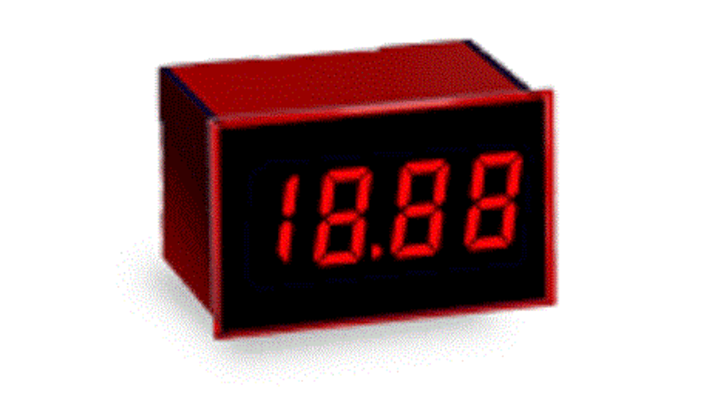 Murata DMS-20PC-0/1/2/8-DCM Series Digital Panel Voltmeter DC, LED Display 3.5-Digits