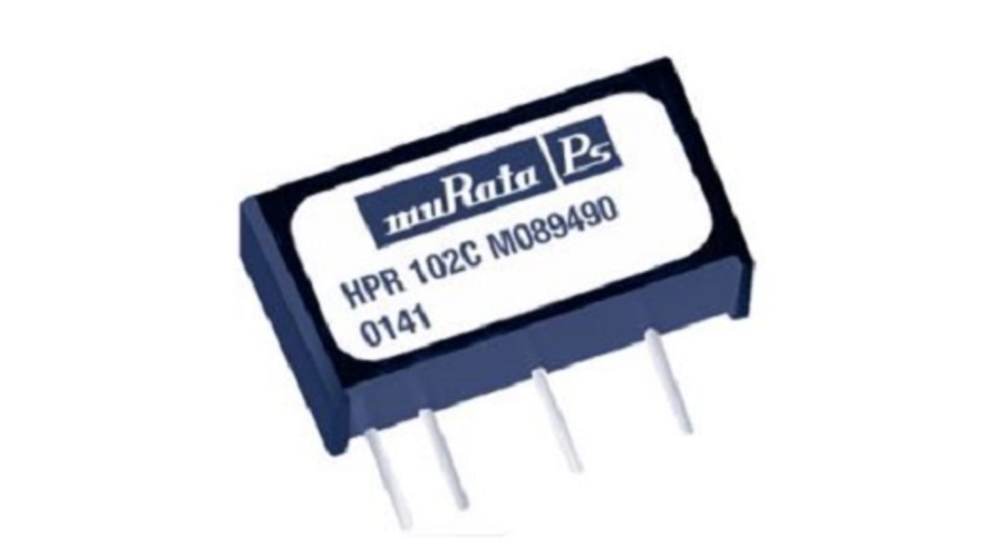 Murata HPR1 Isolated DC-DC Converter, 5V dc/, 4.5 To 5.5 V dc Input, 0.75W, Through Hole