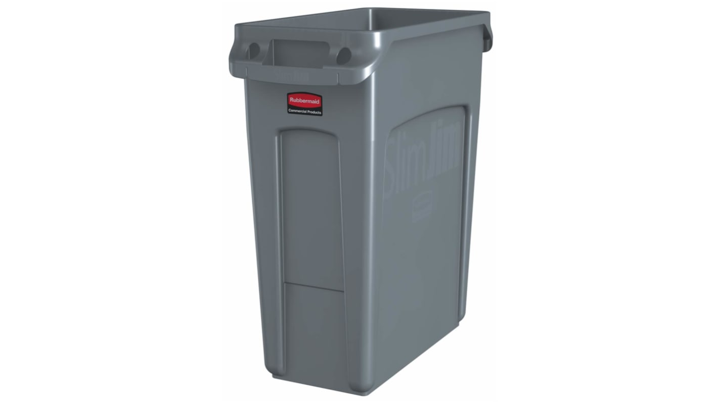 1971258 Rubbermaid Commercial Products Rubbermaid 60L Grey PE Waste