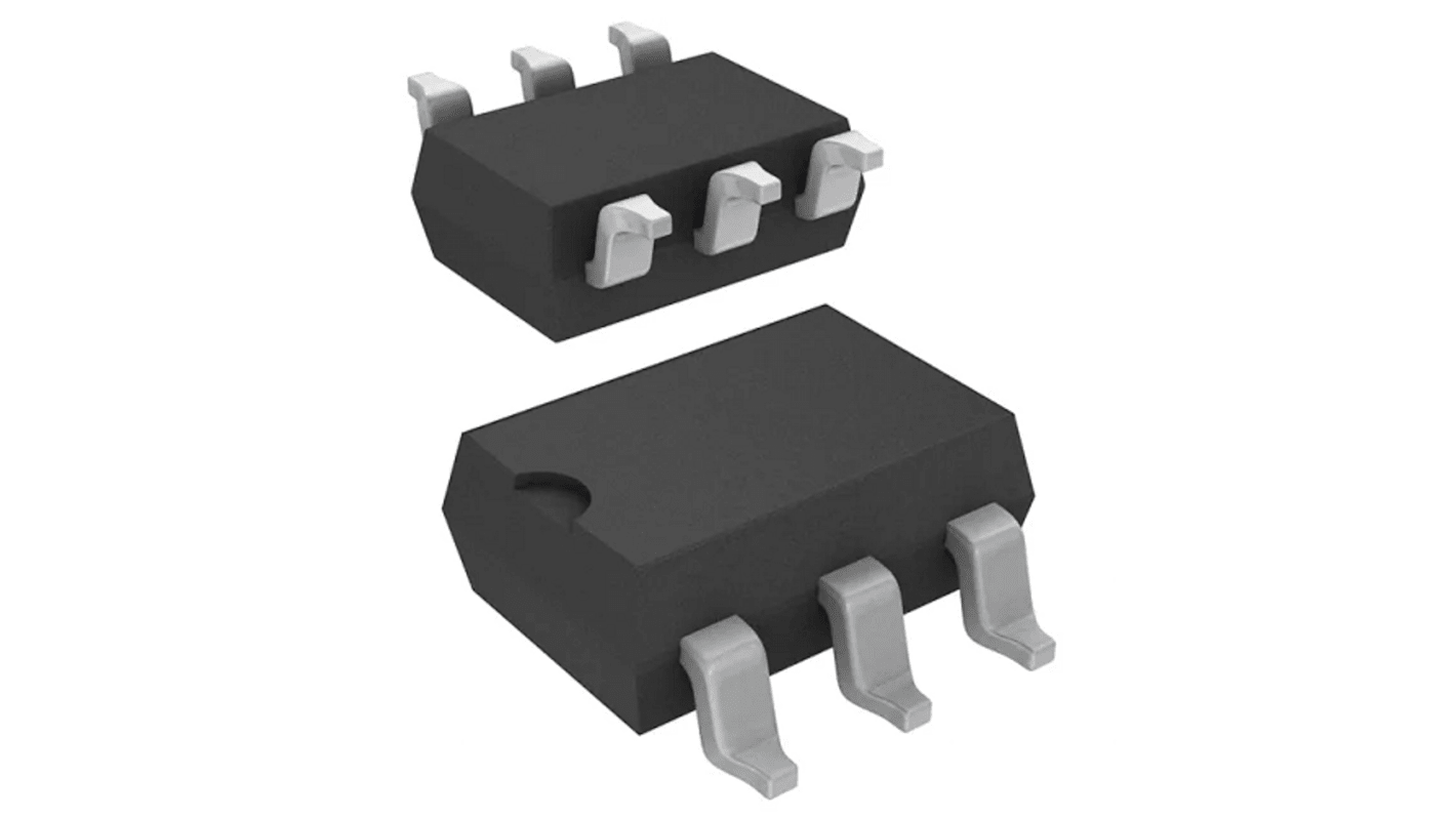 Vishay, H11AA1-X007T AC Input Phototransistor Output Optocoupler, Surface Mount, 6-Pin SMD