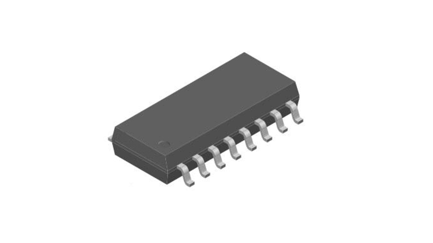 Vishay, TCMT4606 AC Input Phototransistor Output Quad Optocoupler, Surface Mount, 16-Pin SOP