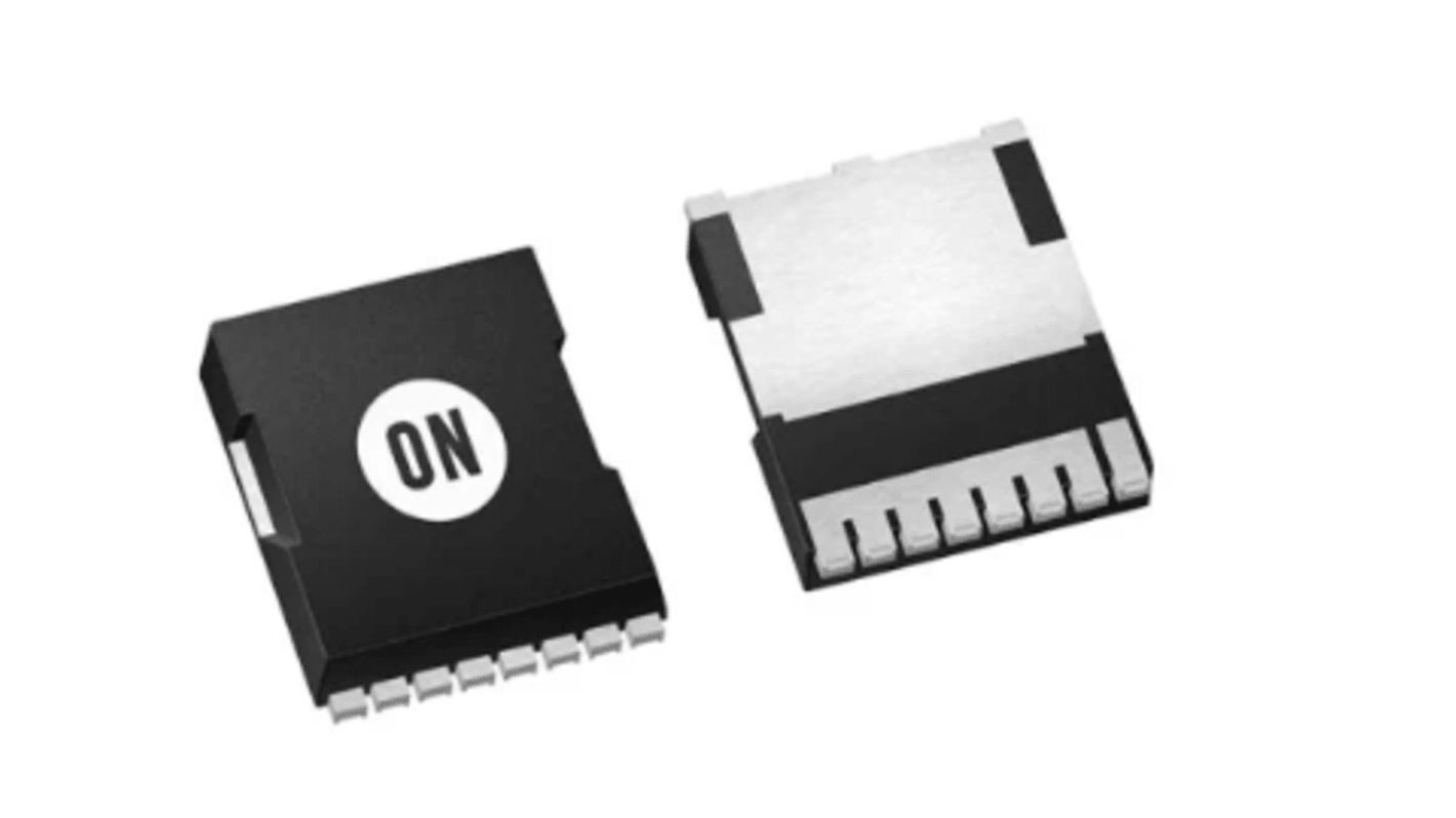 MOSFET onsemi, canale N, 0,082 Ω, 40 A, H-PSOF8L, Montaggio superficiale