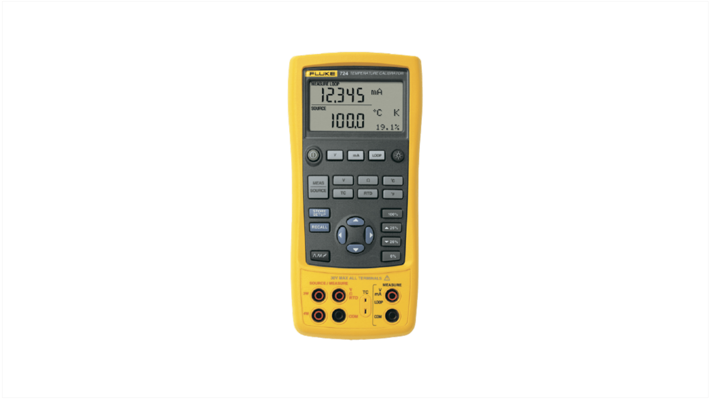 Fluke 724/APAC/EMEA Temperature Calibrator, With UKAS Calibration RS