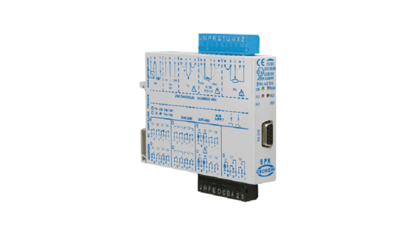 GEORGIN BPX Series Signal Converter, Current, RTD, Thermocouple, Voltage Input, Analogue Output, ATEX