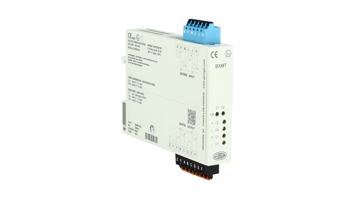 ac Zasilacz szyny DIN dc, Iwy 80.1mA 110 → 230V ac, GEORGIN BXLT/MT/NT(I) 27.5V dc