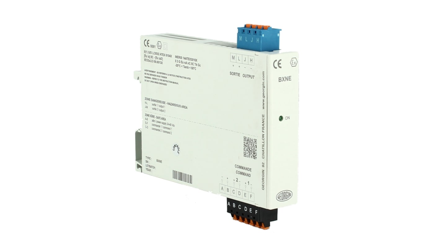 GEORGIN Eigensicheres Netzteil 1-kanalig 230V ac ATEX 80mA max. 23,5V