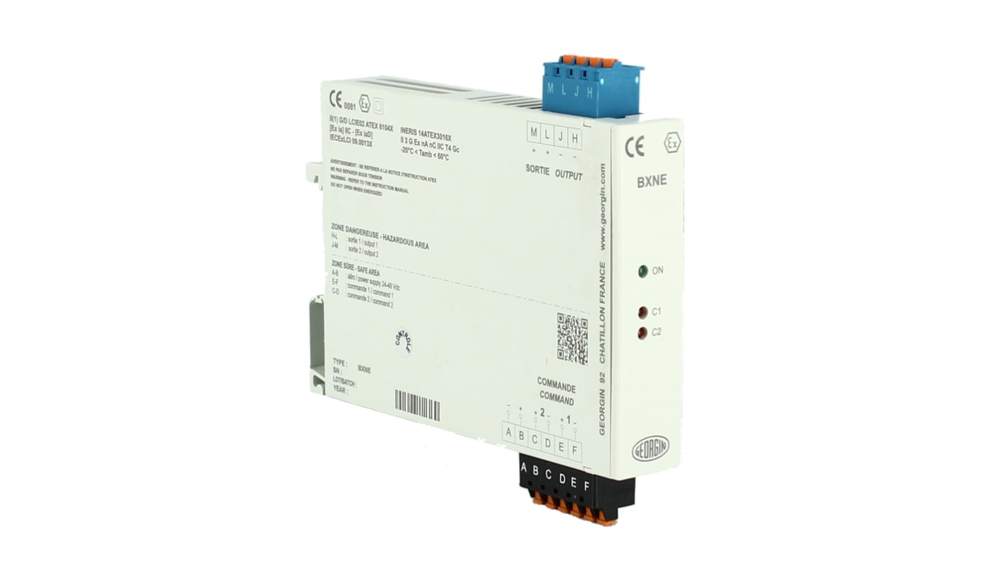 GEORGIN Eigensicheres Netzteil 1-kanalig 230V ac ATEX 170mA max. 19,5V