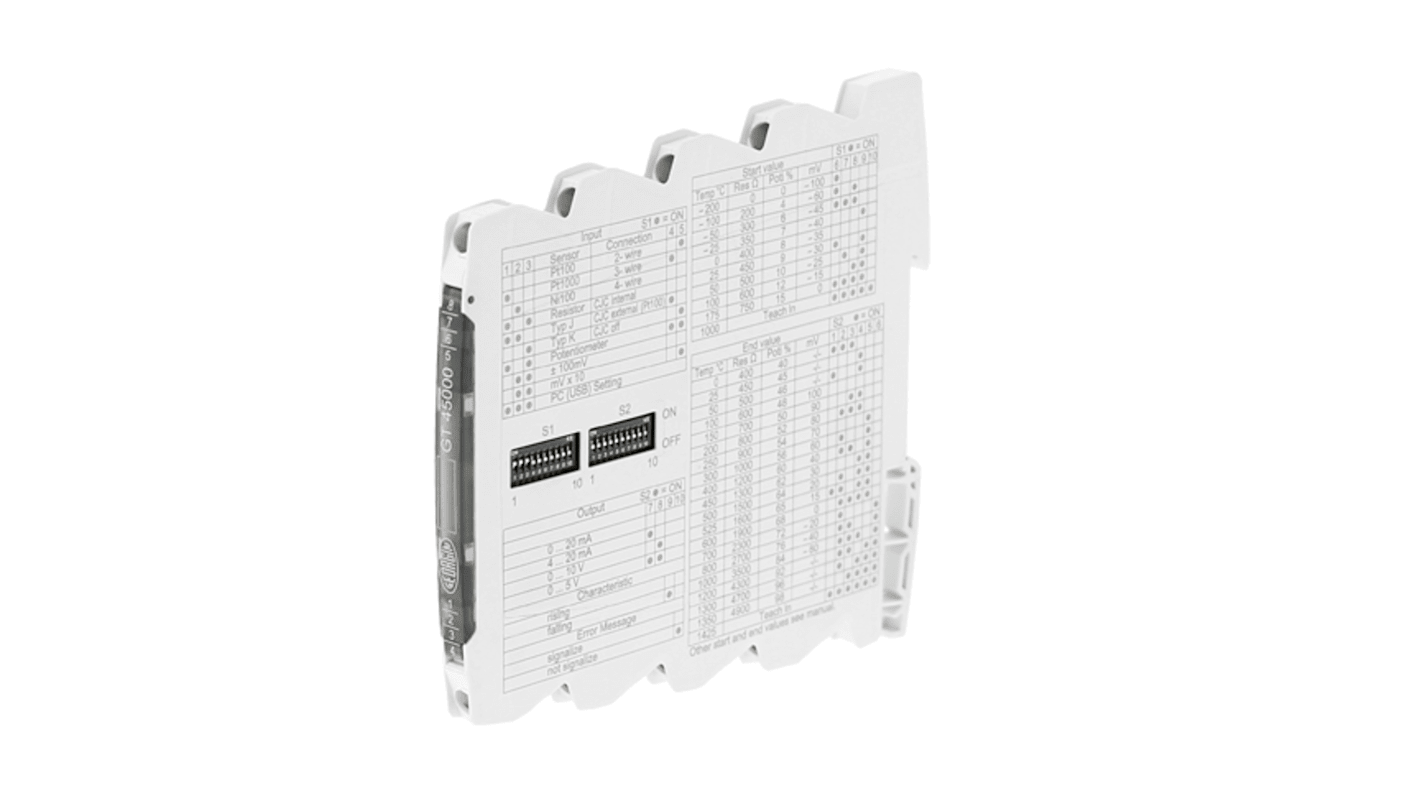 Repetidor de fuente de alimentación GEORGIN GC 52100, in. 0 → 10 V, 0 → 20mA