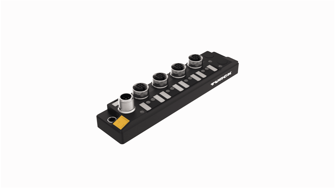 Turck TBIL Series I/O module, M12 4-pin, 4 way, 8 port