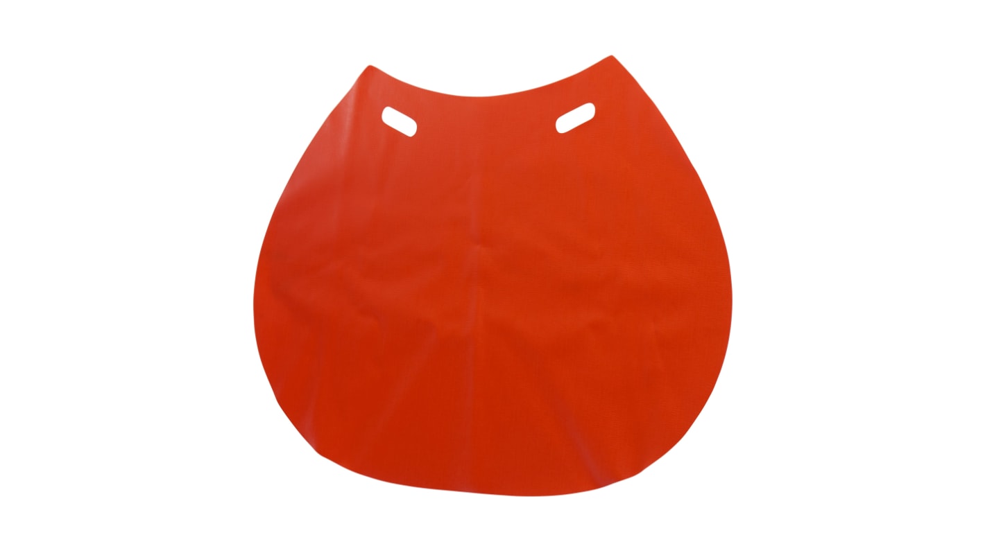 3M Red Hard Hat Neck Guard