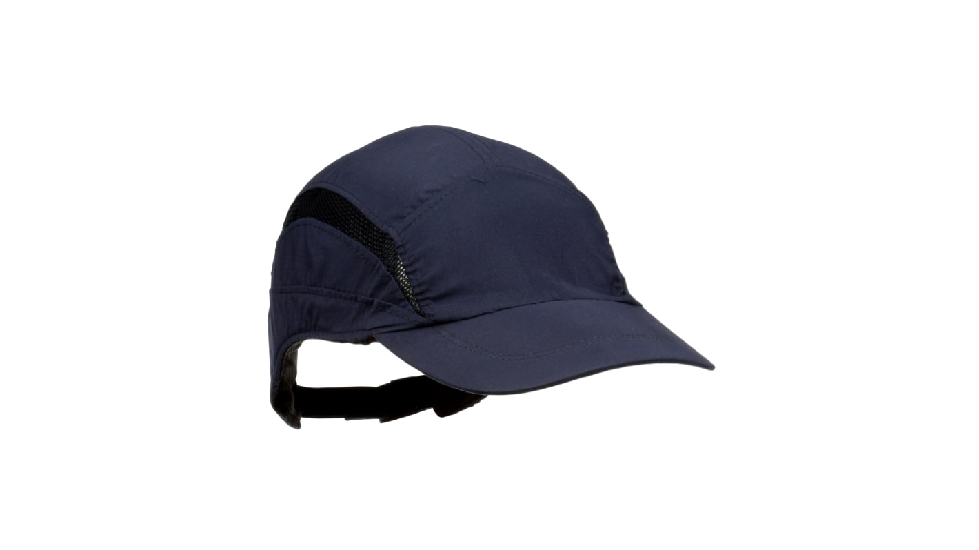 Casquette de protection 3M, 52 → 65cm de tour de tête, ABS, ABS, Bleu