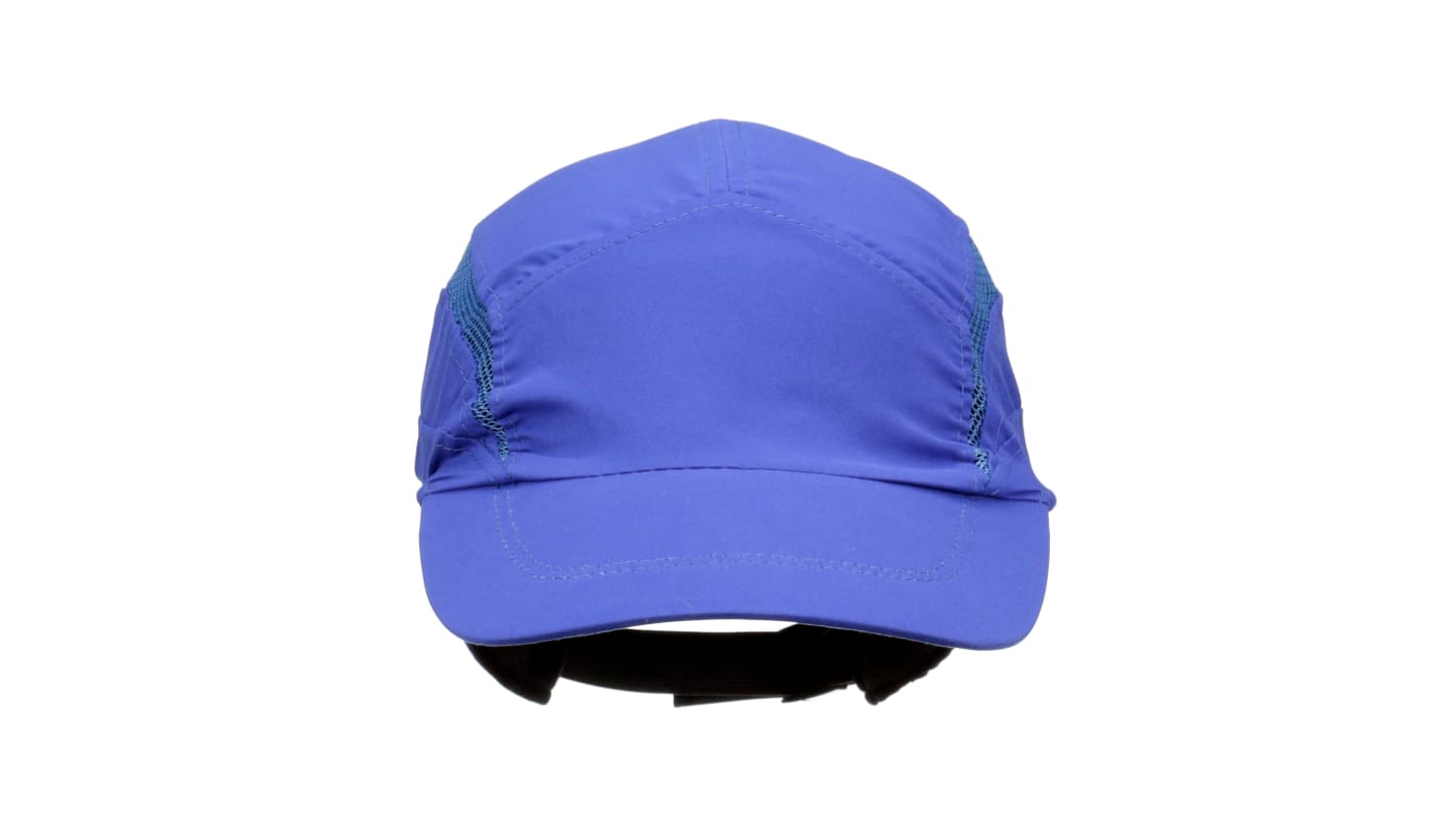 Gorra antigolpes 3M de color Azul, talla 52 → 65cm