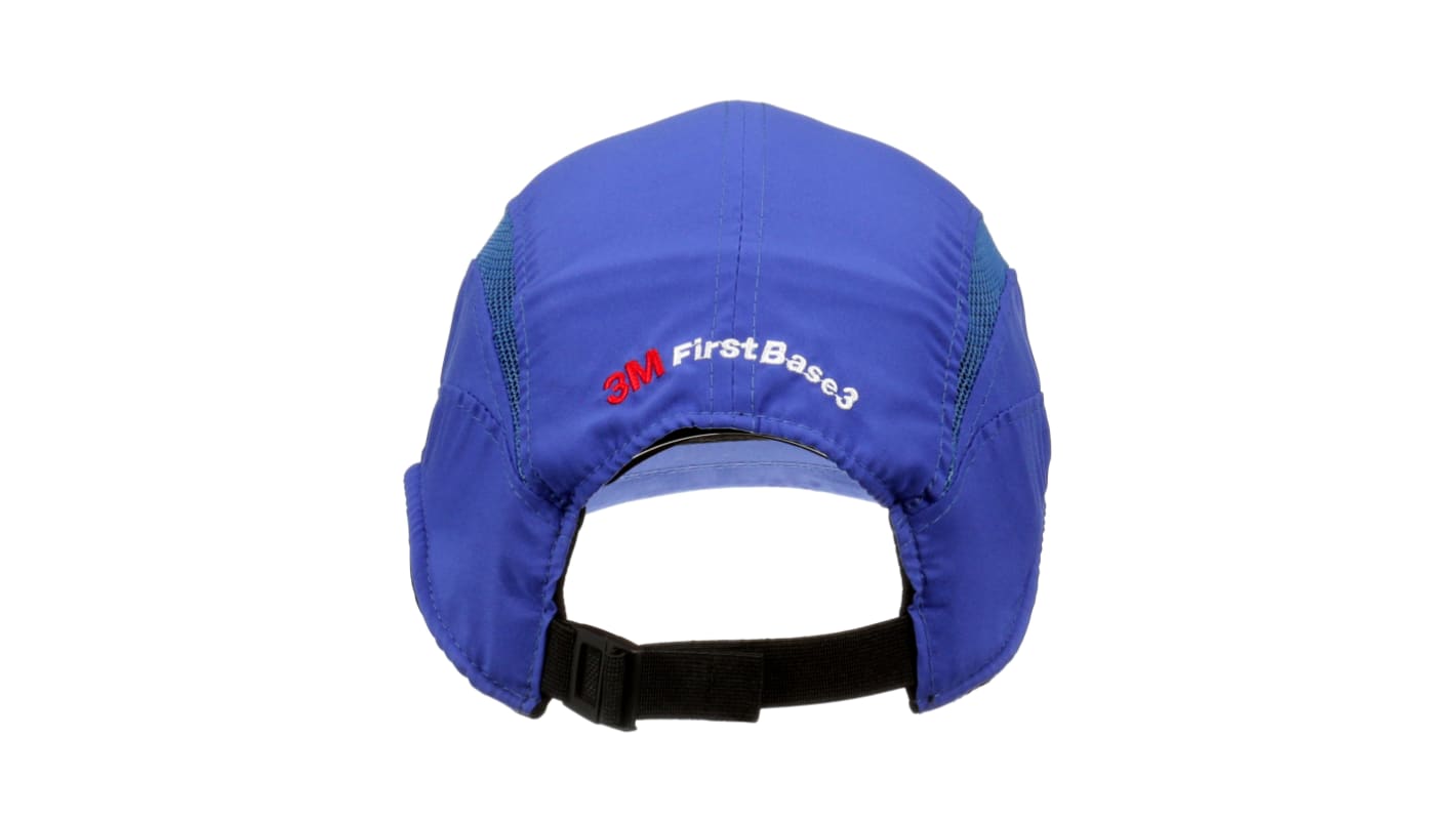 Casquette de protection 3M, 52 → 65cm de tour de tête, ABS, ABS, Bleu