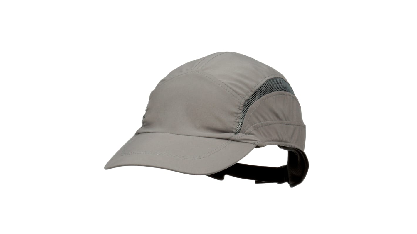 Casquette de protection 3M, 52 → 65cm de tour de tête, ABS, ABS, Gris