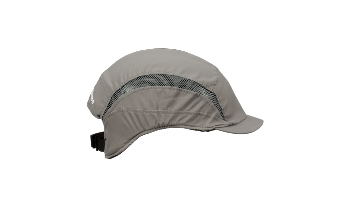 Gorra antigolpes Micro 3M de color Gris, talla 52 → 65cm