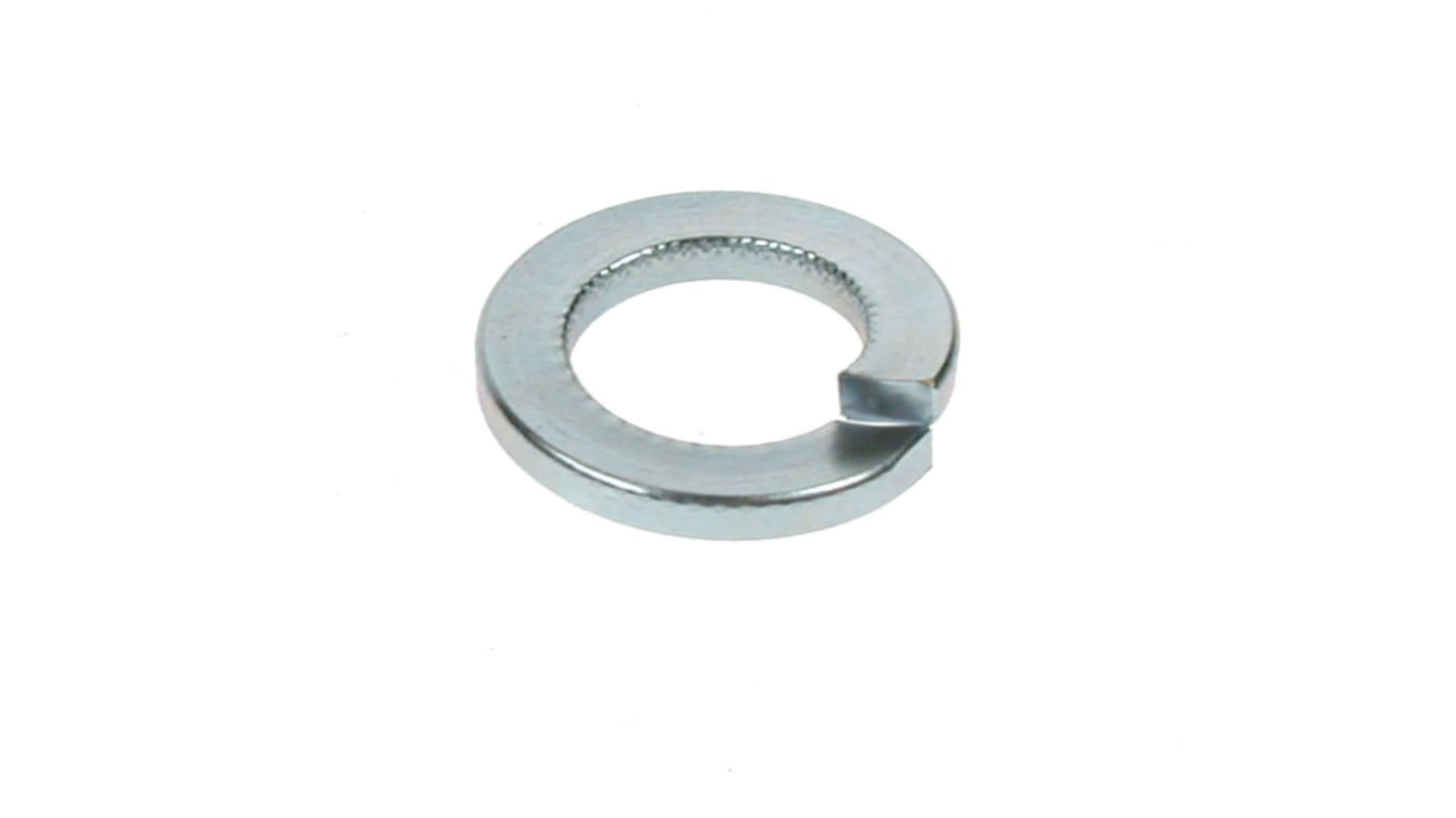 Bright Zinc Plated Steel Locking Washers, M10, DIN 127B