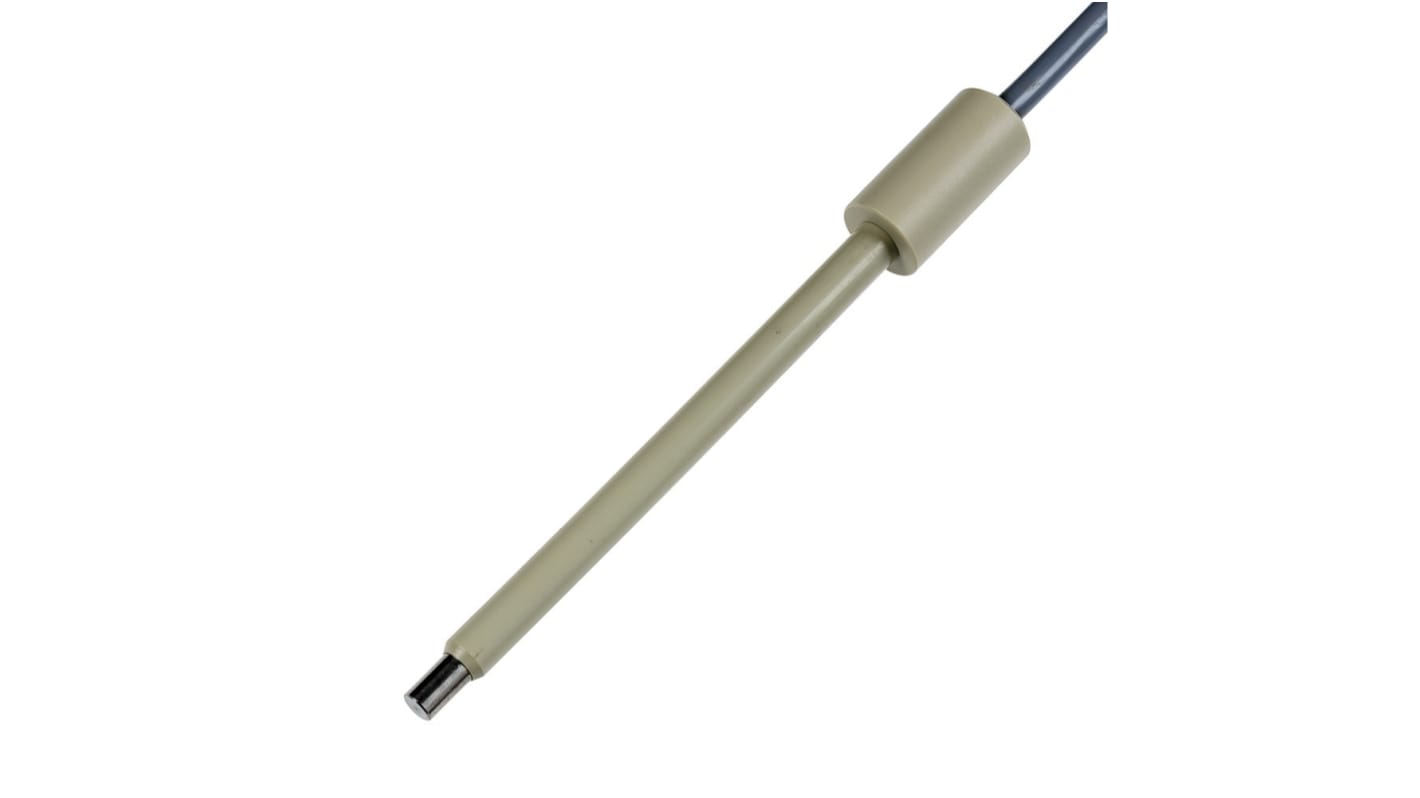 Chauvin Arnoux PT100 Needle PT100 Temperature Probe, 116mm Length, 6mm Diameter, 90 °C Max