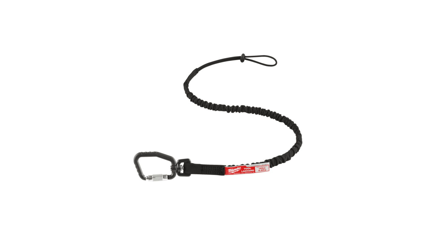 Milwaukee 92.1 cm Nylon Webbing Tool Lanyard Lanyard, 6.8kg Capacity