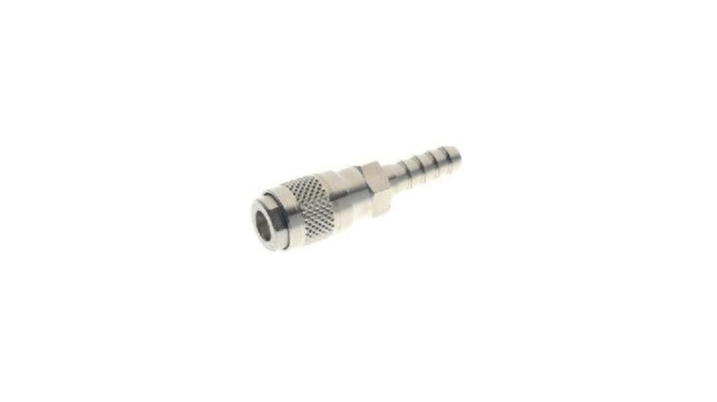 RS PRO Hose Connector 6mm ID, 10 bar