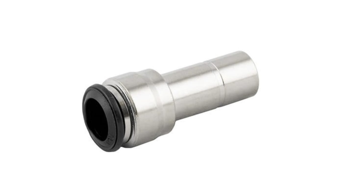 RS PRO 50700N Series Straight Tube-to-Tube Adaptor, Push In 10 mm to Push In 4 mm, Tube-to-Tube Connection Style