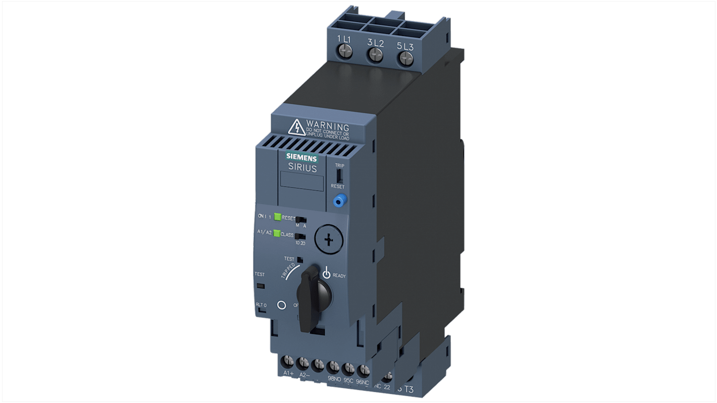 Starter DOL Automatico Siemens, 3 fasi, 400 V, IP20